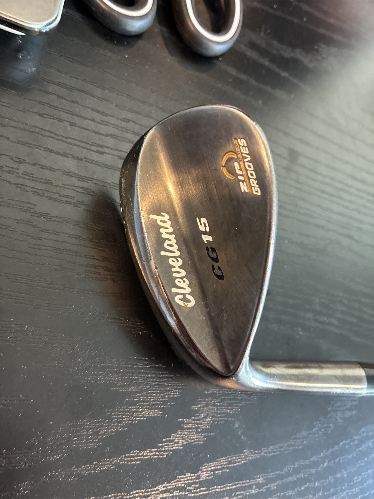 Cleveland CG15 Zip Grooves Gap Wedge 60* Degree 12* Bounce Wedge Flex Left Hand