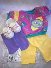Vintage Cabbage Patch Kids/Doll Clothes Designer Line Outfit (704)