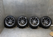 Genuine 18" Mercedes C63 C63s W205 AMG 10 Spoke Diamond Cut Alloy Wheels