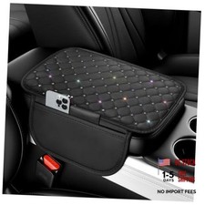 Bling Star Car Center Console Cover,Leather Arm Rest Cover for Car with Style 2