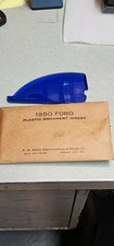 Nos 1950 Ford Accessory Hood Ornament Insert Blue