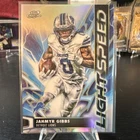 2025 Topps Cosmic Chrome Jahmyr Gibbs Base (RAW)