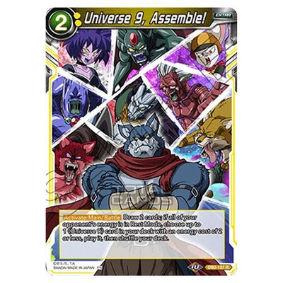 Dragon Ball Super Draft Box 05 Divine Multiverse Universe 9, Assemble! DB2-127