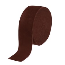 Velvet Ribbon Gift Wrapping 2 Inch x 10 Yard Brown Single Face Velvet