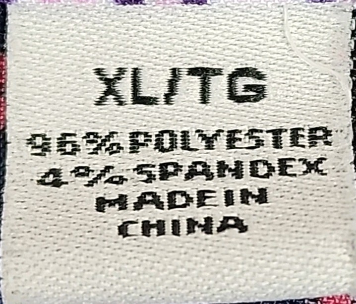 Nick Graham Men's Floral Printed Stretch Modern Fit Short Sleeve Shirt Size XL