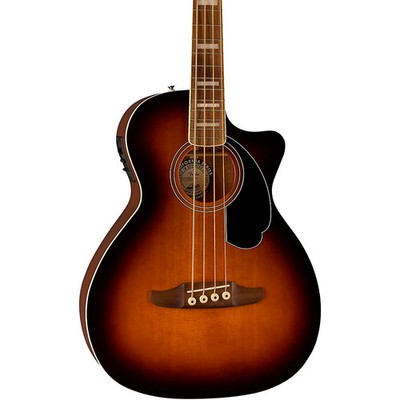 Fender California Kingman AcousticElectric Bass Guitar Shaded Edge Burst