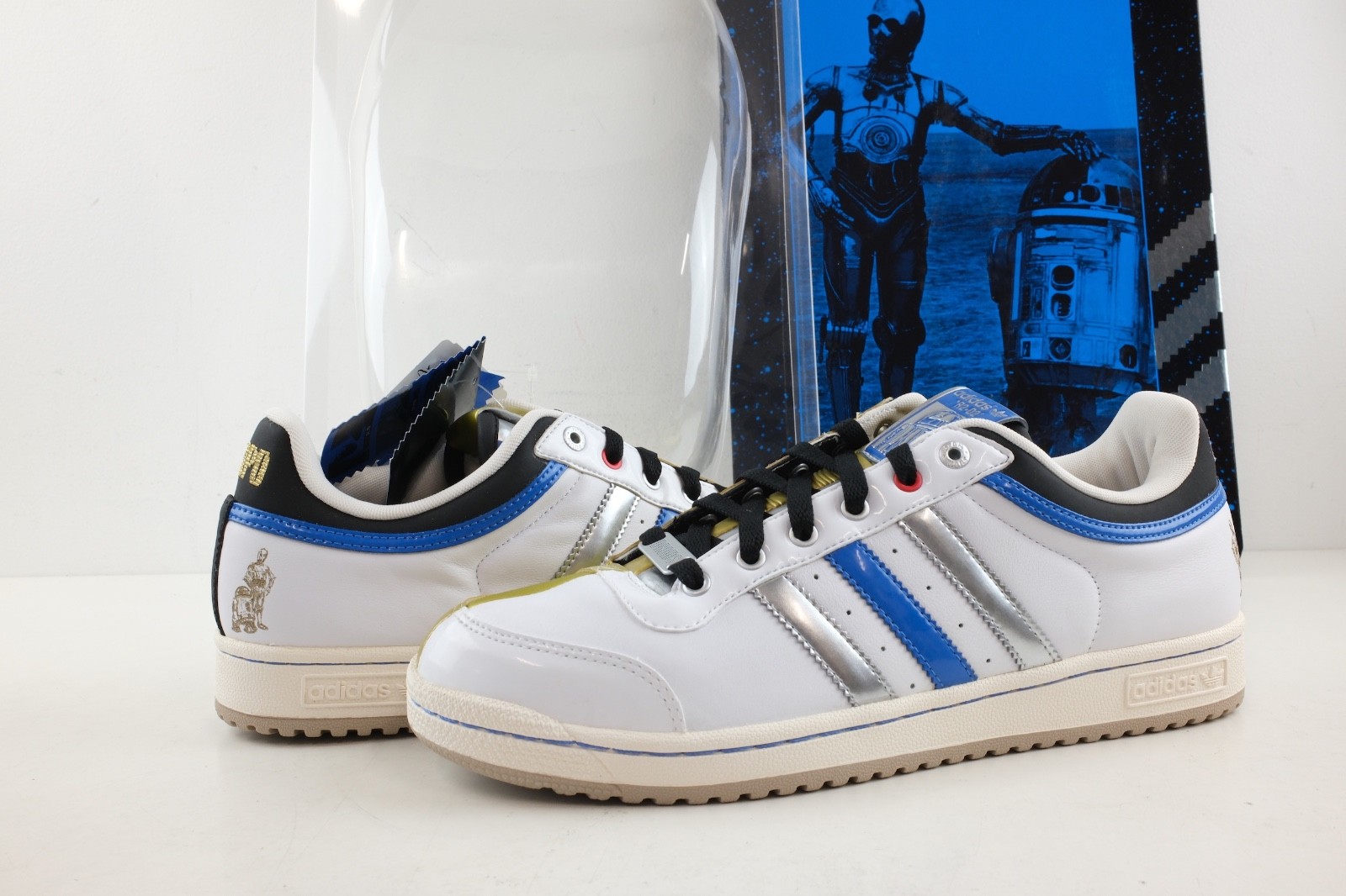 2010 New Adidas Star Wars x Top Ten C-3PO & R2-D2 size 11 image 4