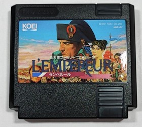 L'EMPEREUR Famicom version Koei L'EMPEREUR complete with box and manual