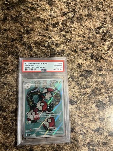 Amoonguss graded PSA 10 for sale on eBay