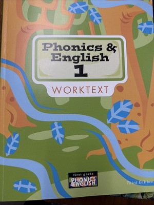 BJU Phonics & English 1 Work text , 3rd Ed.