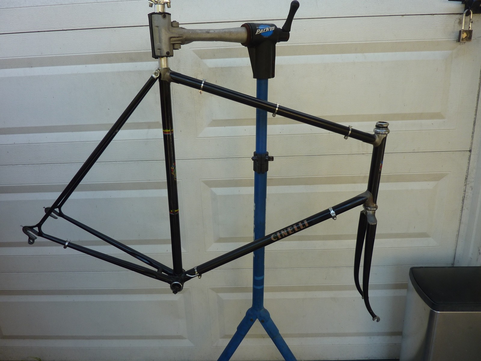 Vintage 1960 Cinelli SC supercorsa 63cm black Italy