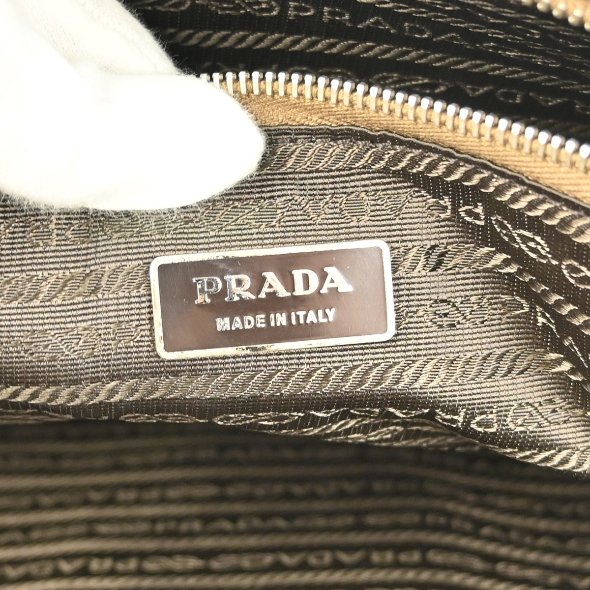 BUYIT PRADA BROWN BUSINESS HANDBAG 85 / VR0023 NQ03299 thumbnail 7