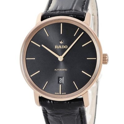 RADO Diamaster Ceramos Automatic R14068166 Unused PVD see-through back bla