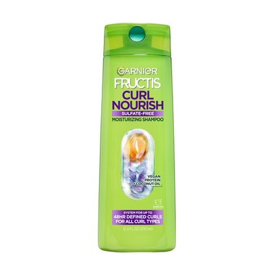 Fructis Curl Nourish Sulfate Free Moisturizing Shampoo 12.5oz Packaging May Vary