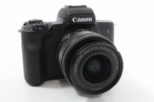 Canon EOS M50 Mark II 15-45mm IS STM Kit schwarz, neuwertig, 1000 Auslösungen