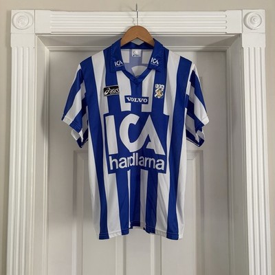 IFK Goteborg Adult Small Home Shirt 1994-1996 Measurements In Pics ASICS Volvo