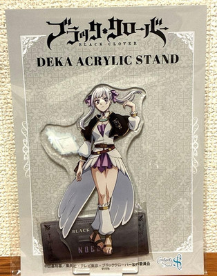 Black Clover Exhibition Noelle Silva Deka Acrylic stand Figure New