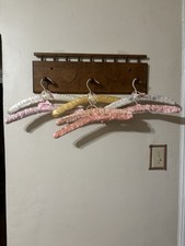 Vintage Satin Hangers with Bow Detail