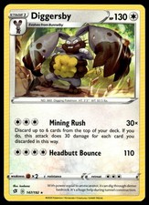 Pokemon Diggersby SWSH02: Rebel Clash - 147/192 LP