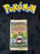 1999 Pokemon FRENCH 1st Edition Base Set Florizarre-Venusaur Booster Pack Sealed
