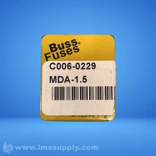 Cooper Bussmann MDA-1.5 Time Delay Fuse 6427