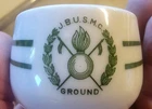 WW2 BRAZIL US  Military Souvenir Vintage JBUSMC Treaty espresso CUP 1940s