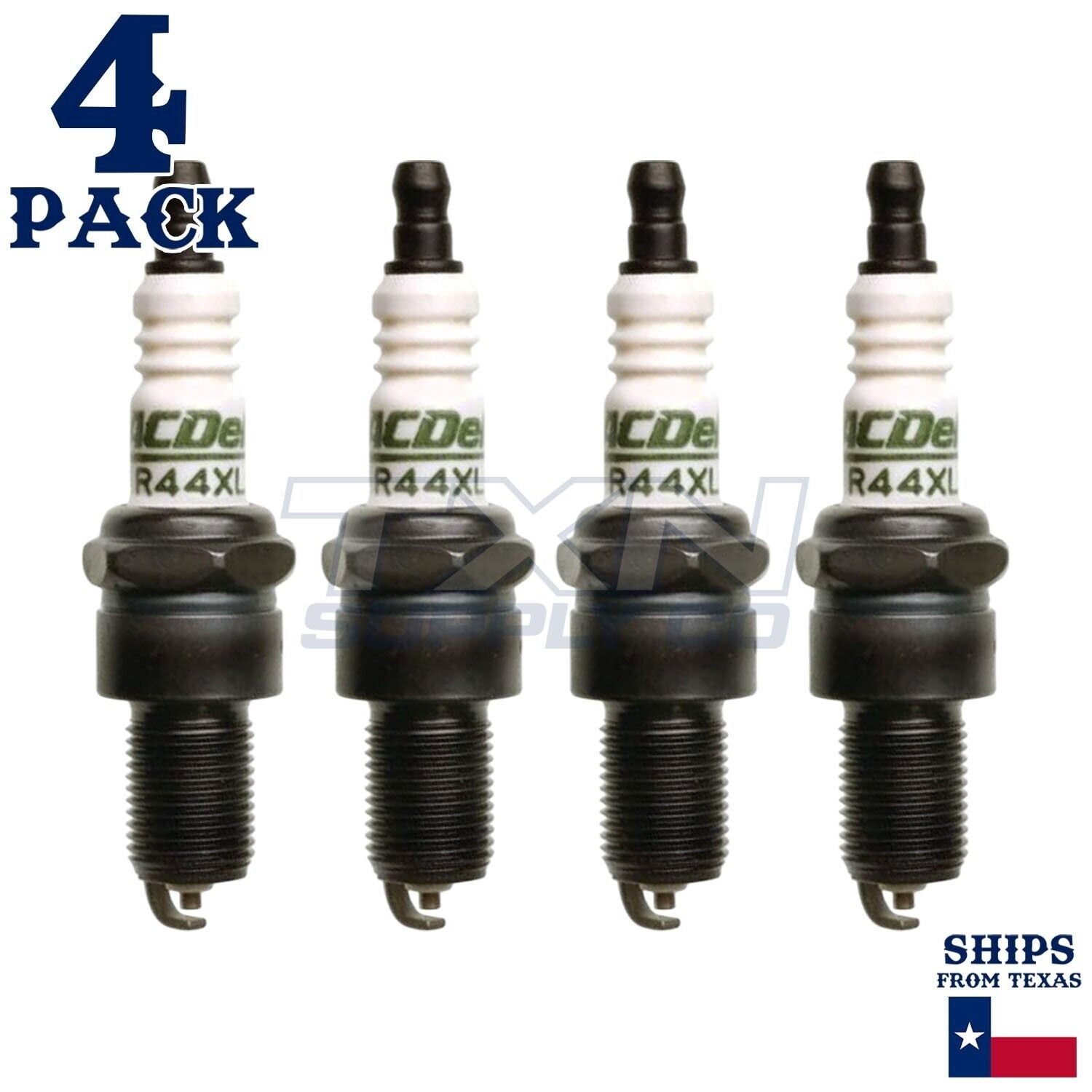 4 Pack Genuine GM ACDelco Spark Plugs R44XL