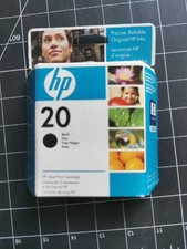 HP 20 Black Ink Cartridge C6614D 28ml Printer Cartridge Sealed - New in Pack