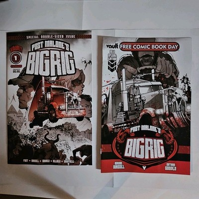 New Comics Post Malone Big Rig 0 FCBD + Issue 1 Debut Lot Two-Fer | eBay