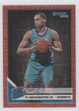 2019 Panini Donruss Rated Rookie Red Infinite 75/99 PJ Washington Jr #211 0s5s