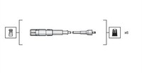 Magneti Marelli 941318111149 ZüNdkabelsatz FüR MERCEDES-BENZ