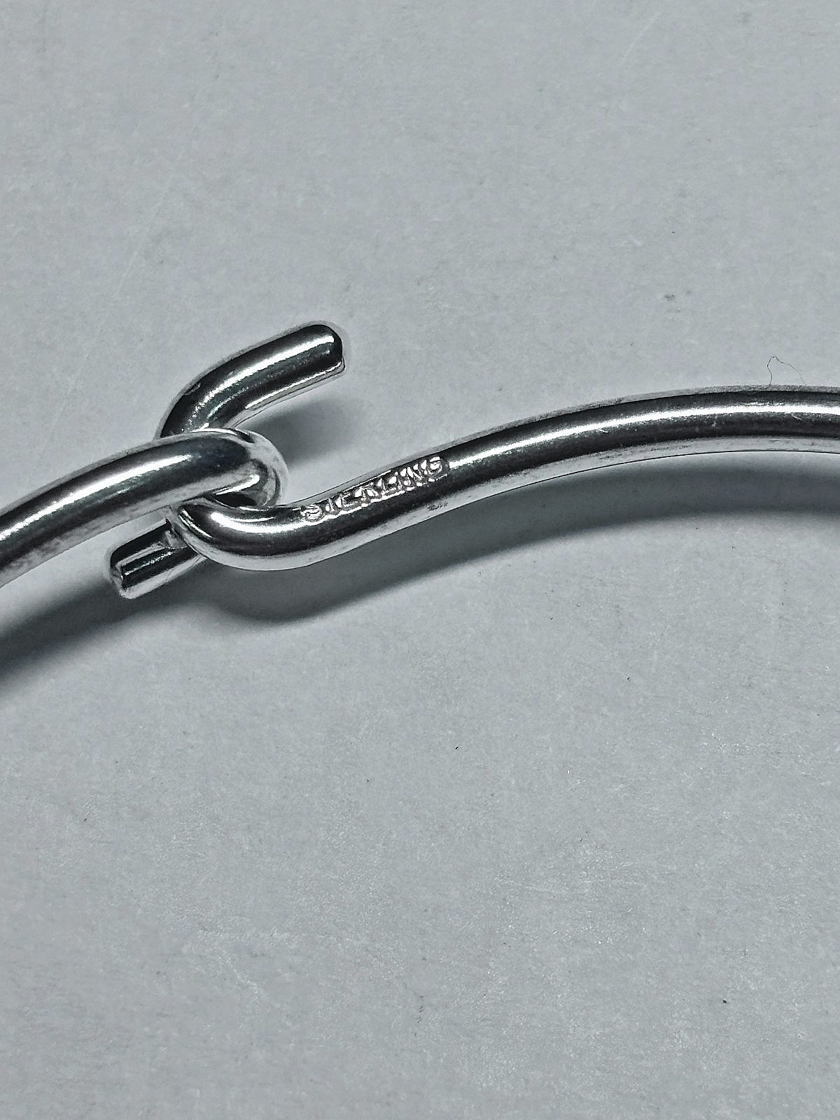 Sterling Silver Adjustable Wired Bangle Bracelet … - image 4