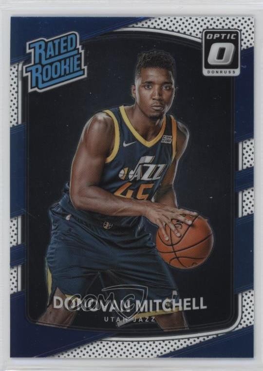 2017-18 Panini Donruss Optic Rated Rookie Donovan Mitchell #188 12g7