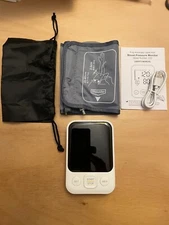 Open Box CO2 Fully Automatic Upper Arm Blood Pressure Monitor Batteries or DC 5V