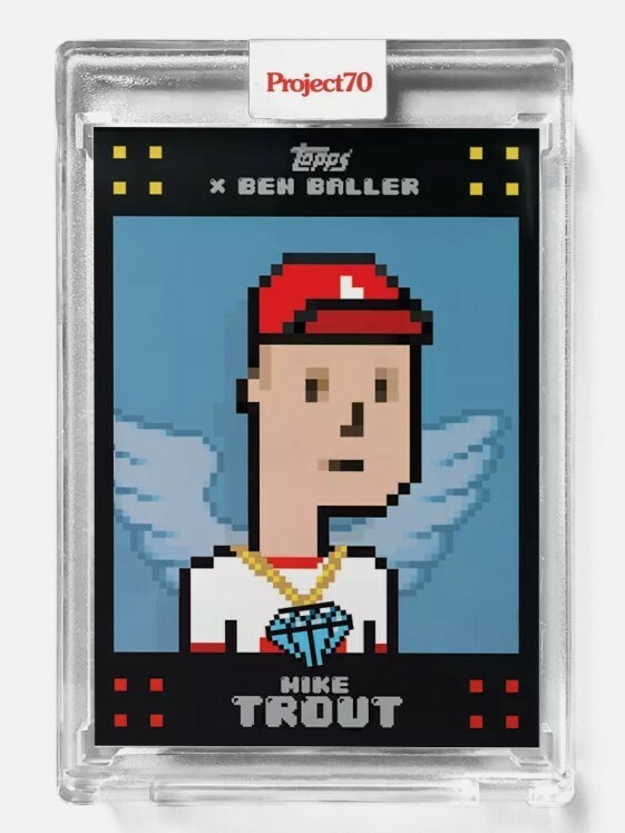 2021 Topps Project 70 #930 Mike Trout by Ben Baller 930 California Angels 