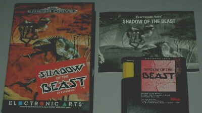 SHADOW OF THE BEAST für SEGA MEGA DRIVE SELTEN & SCHWER ZU FINDEN