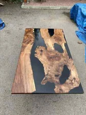Live Edge Epoxy Table – Handmade Resin Table & Custom Epoxy Furniture for Unique