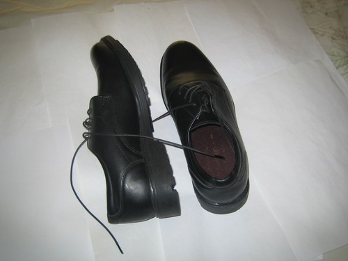 Zapatos Hombre George - Negro - Talla 8 - Buen Estado - Imagen 2 de 4