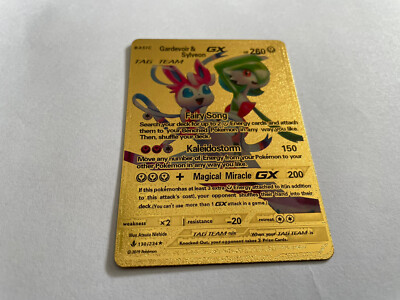 Pokémon gold card HP 260 basic Gardevoir & Sylveon | eBay