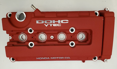 #ad Genuine Honda Red Type R Valve Cover Acura ITR B18C5 Civic EK9 DC2 12310 P73 A00 $499.95