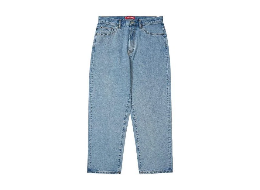 Jean Supreme Baggy lavé indigo (25SS)