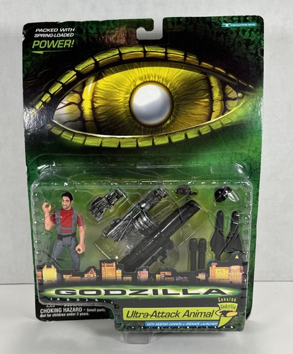 Trendmasters Godzilla All-Terrain Attack Véhicule avec Figure 1998 Misb