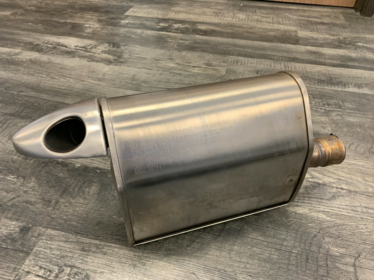 Kawasaki 2006 2007 EX650 650 Ninja OEM Muffler Exhaust Slip Kawasaki 2006 2007 EX650 650 Ninja OEM Muffler Exhaust Slip
