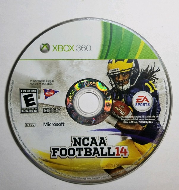 NCAA Football 14 (Xbox 360, 2013) for sale online eBay