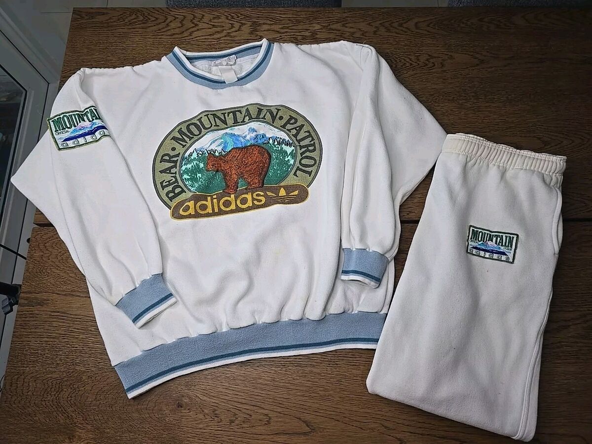 Adidas Vintage 1980s Bear Mountain Patrol Sweatshirt Adidas Vintage 1980s Bear Mountain Patrol Sweatshirt