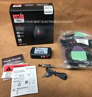 NEW Fortin EVO-NIST4 Remote Start System For Select Nissan & Infiniti Cars