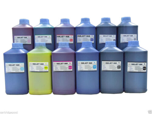 12 Liter ND® Pigment Inks for Canon PFI-101 103 imagePROGRAF iPF5000 5100 6100 - Picture 1 of 1