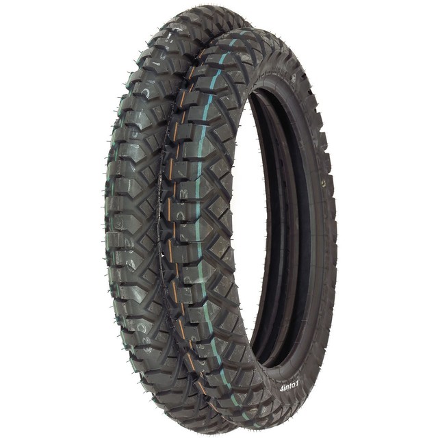 IRC GP110 Dual Sport Tire Set Honda XR250L SL350K 7273 XR650L