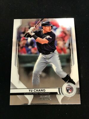 2020 Bowman Sterling YU CHANG RC #BSR-73 Cleveland Indians