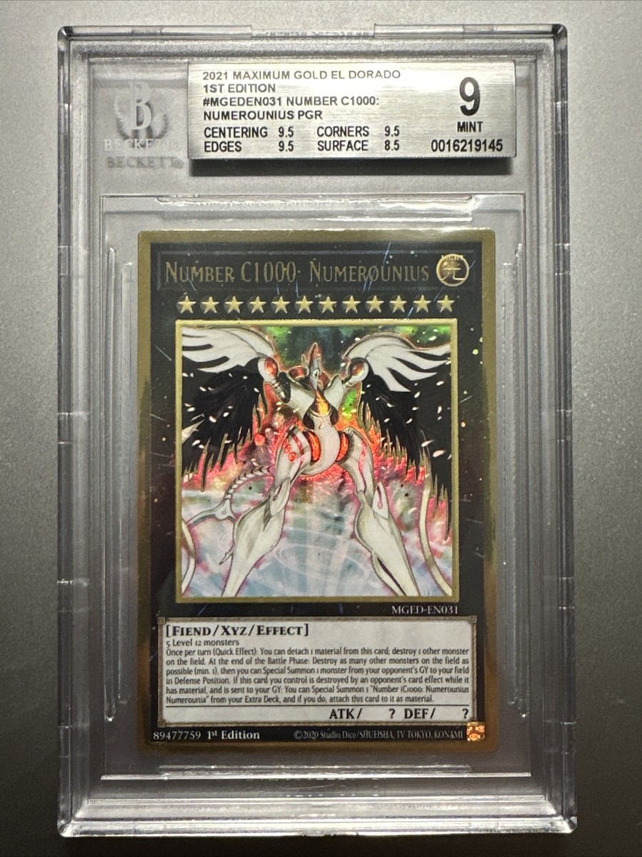 yugioh number card 1000 Amazon.com: Number iC1000: Numerounius Numerounia - MGED-EN032 - Premium  Gold Rare